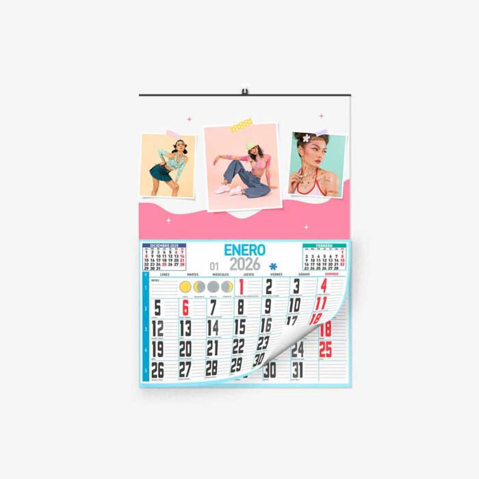 30 30 4701 Calendario Faldilla Fashion