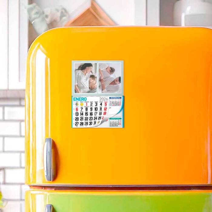 30 36 2302 Calendario con Faldilla Mini Familiar