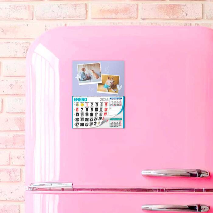 30 36 7102 Calendario con Faldilla Mini Tu perrito