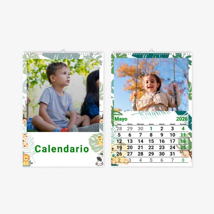 30 40 0302 Calendario de Pared infantil