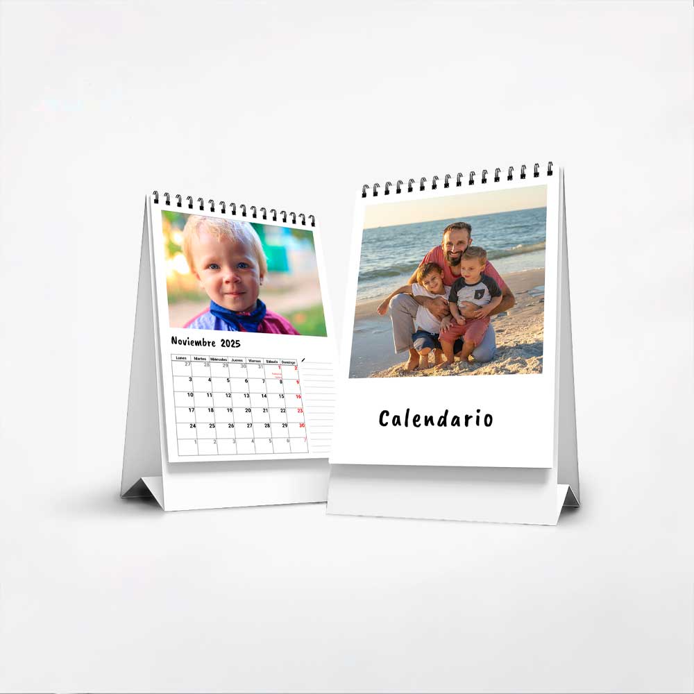 30 55 0002 Calendario de mesa Clásico con notas