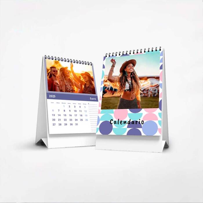 30 55 8502 Calendario de mesa Minimalista