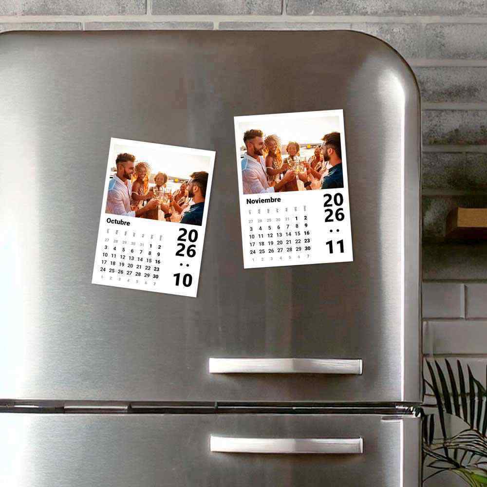 31 90 6101 Calendario mensual en imán Disfruta