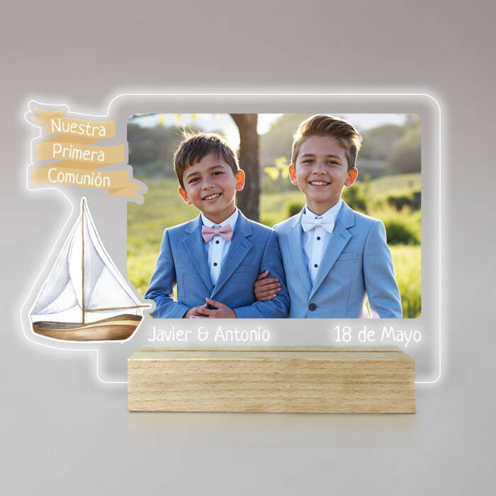 62 11 216 Lámpara Led de Comunión Amistad marinera