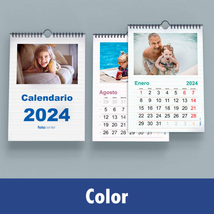 calendario espiral color